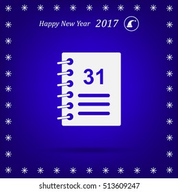 Calendar Icon with 31.