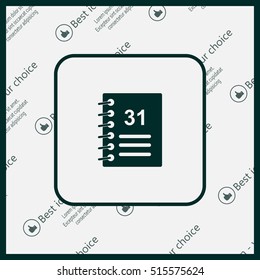 Calendar Icon with 31.