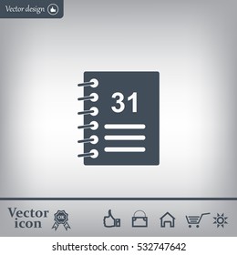 Calendar Icon with 31.