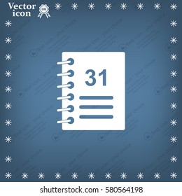 Calendar Icon with 31.