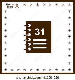 Calendar Icon with 31.