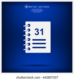 Calendar Icon with 31.