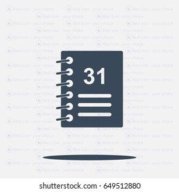 Calendar Icon with 31.
