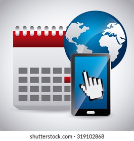 calendar icon app design, vector illustration eps10 graphic 