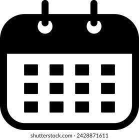 calendar icon, calendar date icon symbol