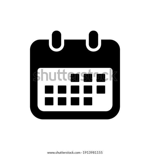 カレンダーアイコン カレンダー日付アイコンシンボルベクターイラスト のベクター画像素材 ロイヤリティフリー