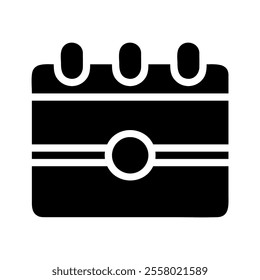 Calendar icon, date and time concept. Schedule and appointment symbol.