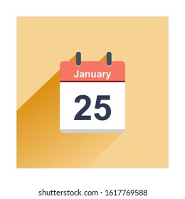 calendar icon date icon vector illustration logo template for many purpose. Isolated on white background
