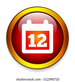 calendar icon day 12