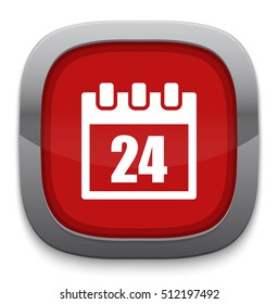 calendar icon day 24