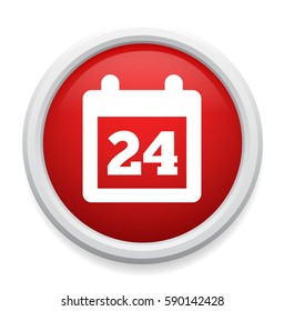 calendar icon day 24