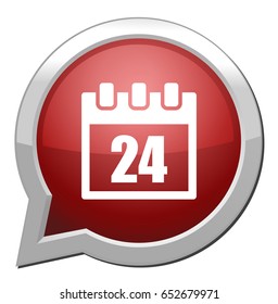 calendar icon day 24