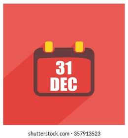 Calendar icon - Dec 31