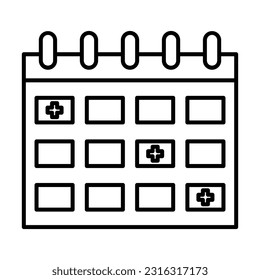 Calendar Icon Design For Personal And Commercial Use.