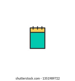 Calendar icon design. Stationery icon vector illustration