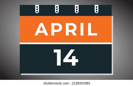 Kalendersymbol-Design, Symboldesign, Vektorsymbol, Schreibtischkalender