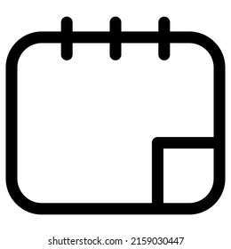 calendar icon design, vector illustration, best used for presentations