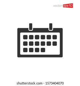 Calendar Icon Design Vector Template