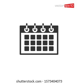 Calendar Icon Design Vector Template