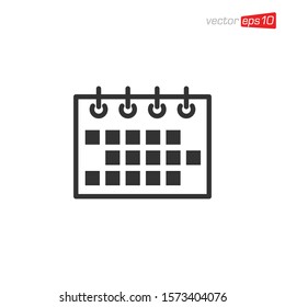 Calendar Icon Design Vector Template