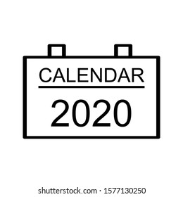 calendar icon design vector template