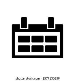 calendar icon design vector template
