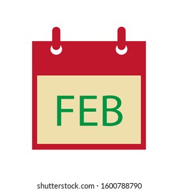 calendar icon design vector template
