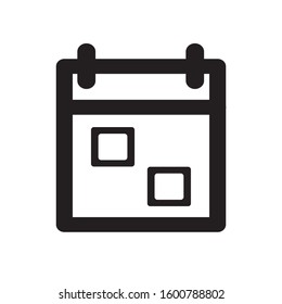 calendar icon design vector template