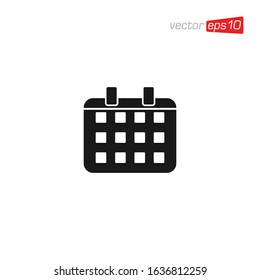 Calendar Icon Design Vector Template