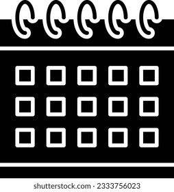 calendar icon for download vector