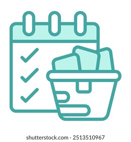 Calendar Icon Element For Design