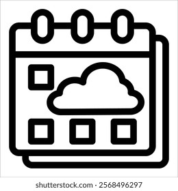 Calendar Icon Element For Design