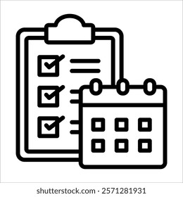 Calendar Icon Element For Design