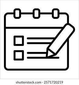 Calendar Icon Element For Design