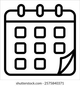 Calendar Icon Element For Design