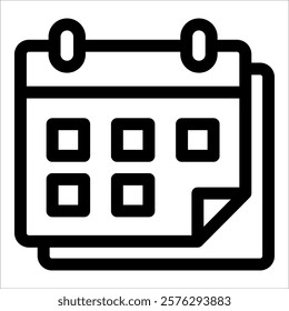 Calendar Icon Element For Design