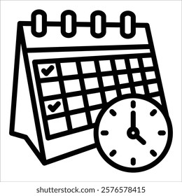 Calendar Icon Element For Design