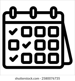 Calendar Icon Element For Design