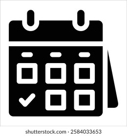 Calendar Icon Element For Design