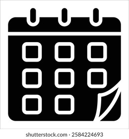 Calendar Icon Element For Design