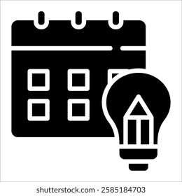 Calendar Icon Element For Design