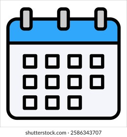 Calendar Icon Element For Design