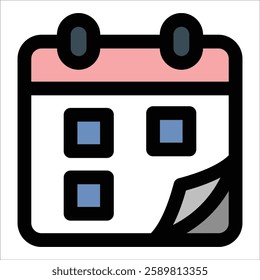 Calendar Icon Element For Design