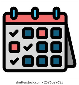 Calendar Icon Element For Design