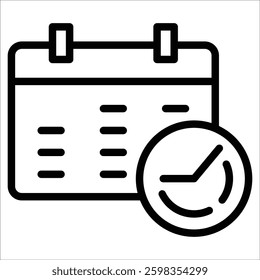 Calendar Icon Element For Design