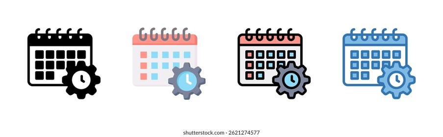 Elemento De Ícone De Calendário Para Design
