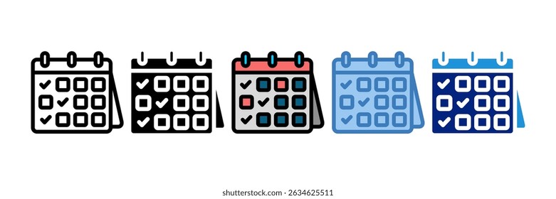 Calendar Icon Element For Design