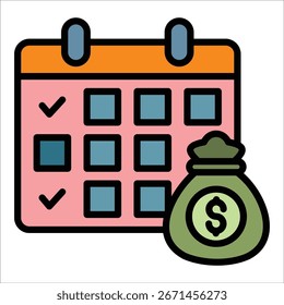 Elemento De Ícone De Calendário Para Design