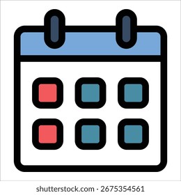 Calendar Icon Element For Design