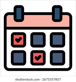 Elemento De Ícone De Calendário Para Design